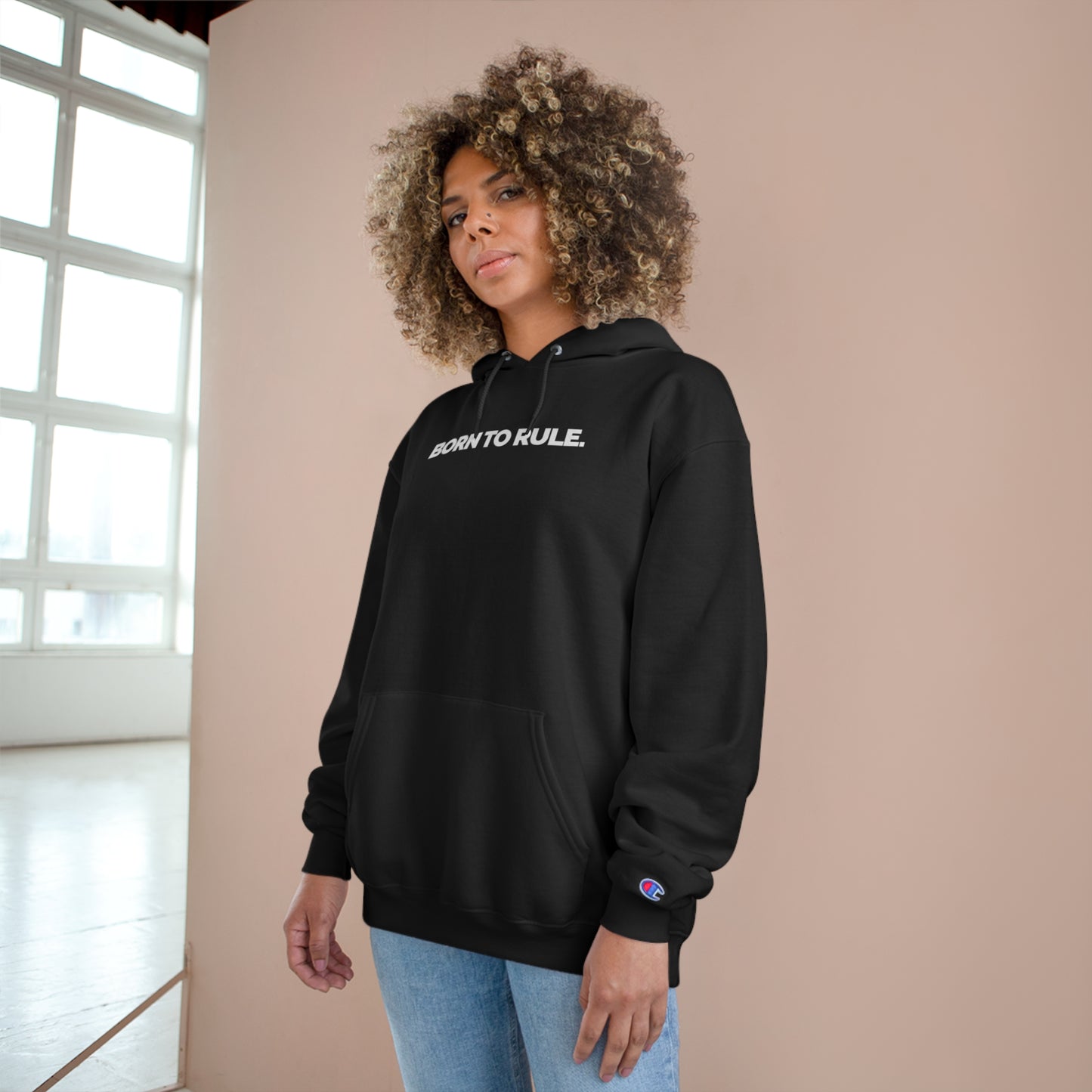 "Born To Rule" Women's Champion Hoodie