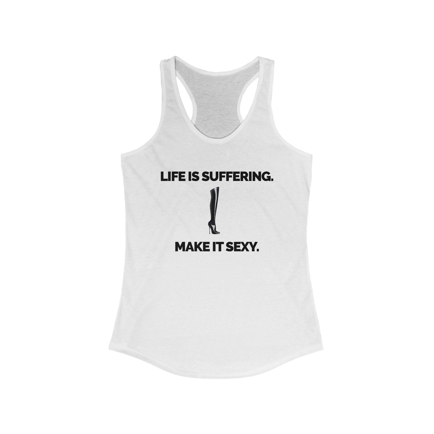 "Life Is Suffering" Women's Racerback Tank