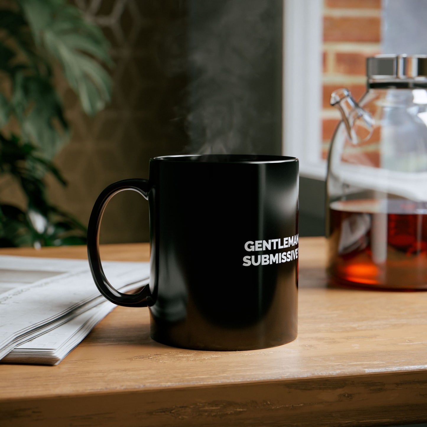 "Gentleman Submissive" 11oz Black Mug