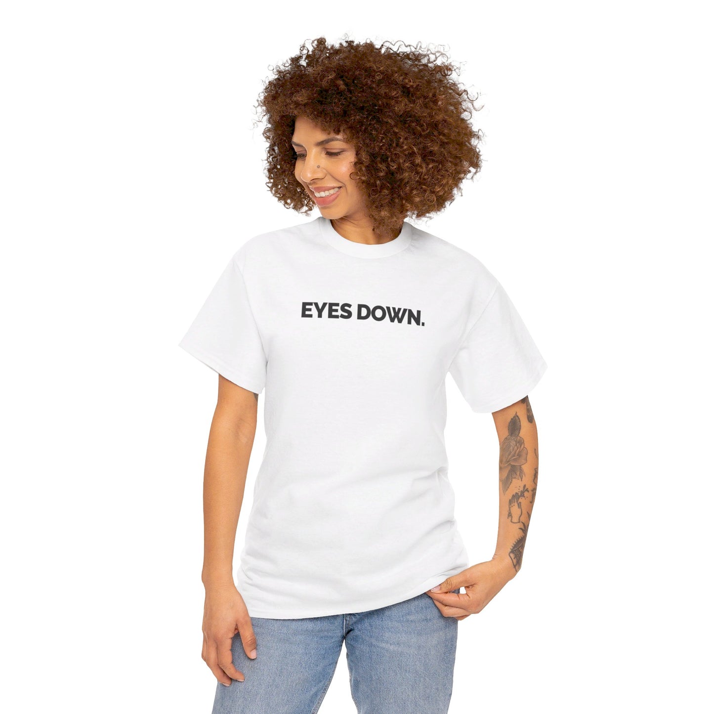 "Eyes Down" Unisex Heavy Cotton Tee